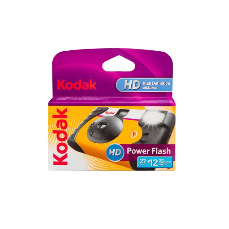 Kodak Appareils Photo Argentique-APPAREIL PHOTO JETABLE POWER FLASH (27+12) - Panajou