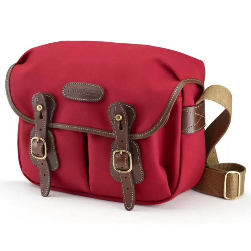 BILLINGHAM Sacs Photo D'Épaule-HADLEY SMALL BORDEAUX/CHO CANVAS