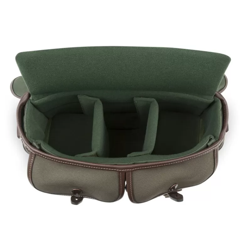 BILLINGHAM Sacs Photo D'Épaule-HADLEY SMALL PRO SAGE/CHOCOLAT