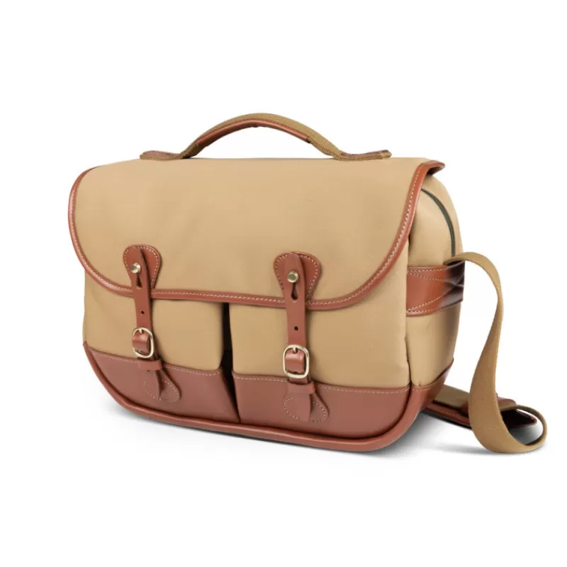 BILLINGHAM Sacs Photo D'Épaule-MINI EVENTER KHAKI/TAN CANVAS