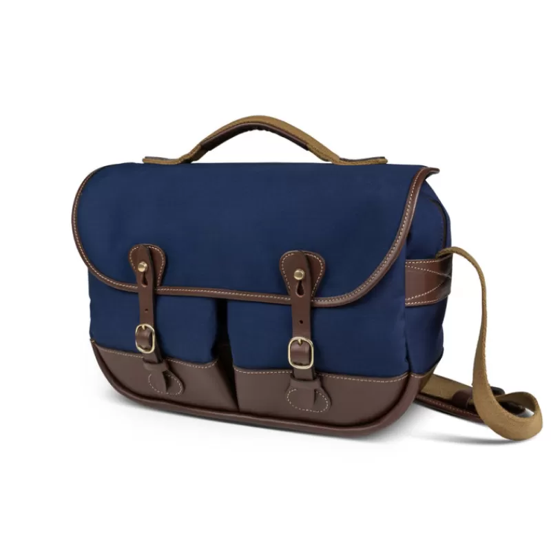 BILLINGHAM Sacs Photo D'Épaule-MINI EVENTER NAVY/CHOCO FIBRE