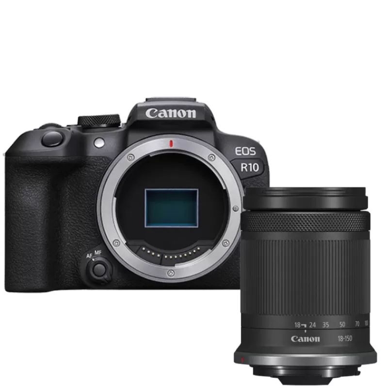 Canon Appareils Photo Hybrides-EOS R10+18-150 F/3.5-6.3 IS STM