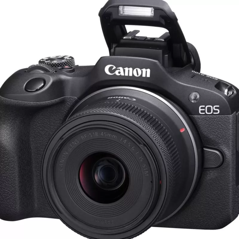 Canon Appareils Photo Hybrides-EOS R100+RF-S 18-45 IS STM