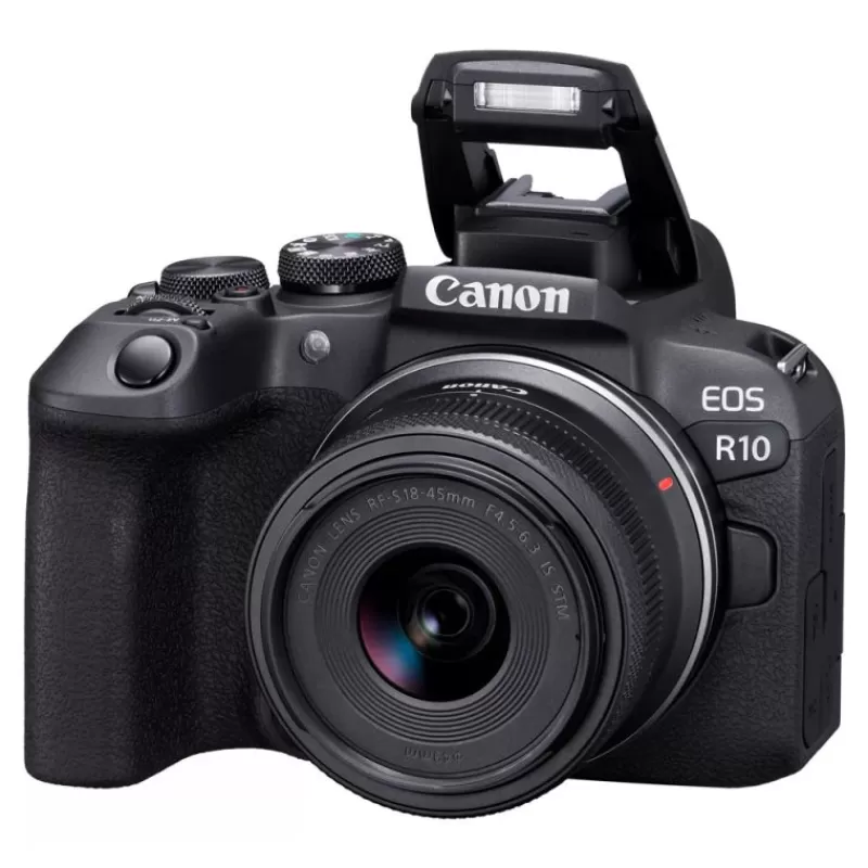 Canon Appareils Photo Hybrides-EOS R10+RF-S 18-45/4,5-6,3 IS STM