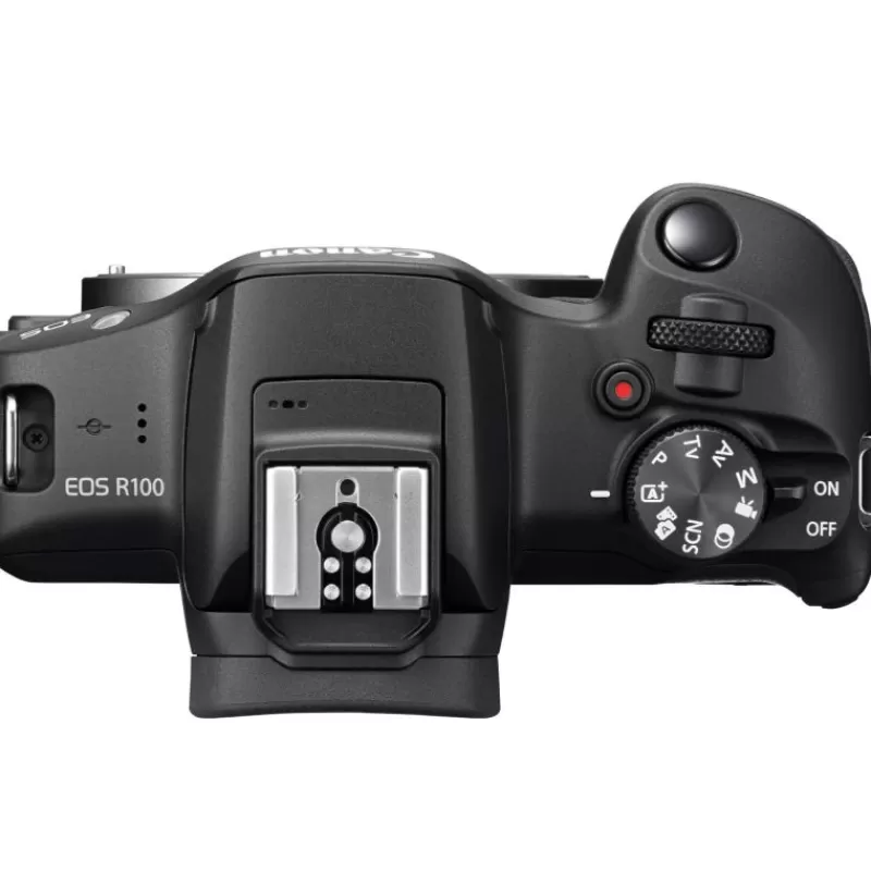 Canon Appareils Photo Hybrides-EOS R100+RF-S 18-45 IS STM