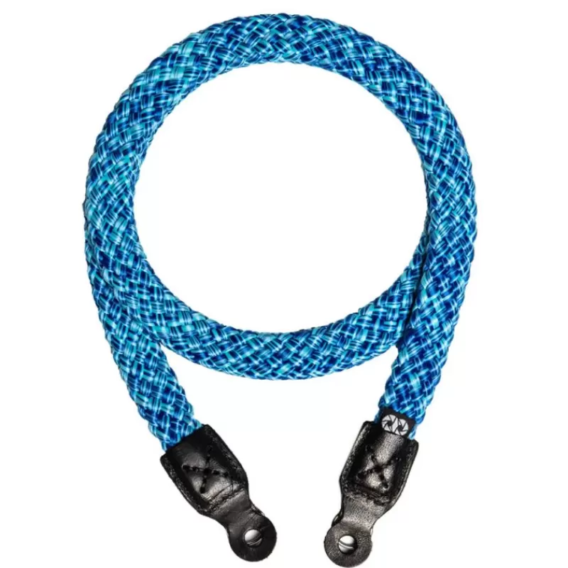 Cooph Accessoires | Accessoires-Braid Camera Strap wavy/water 125cm