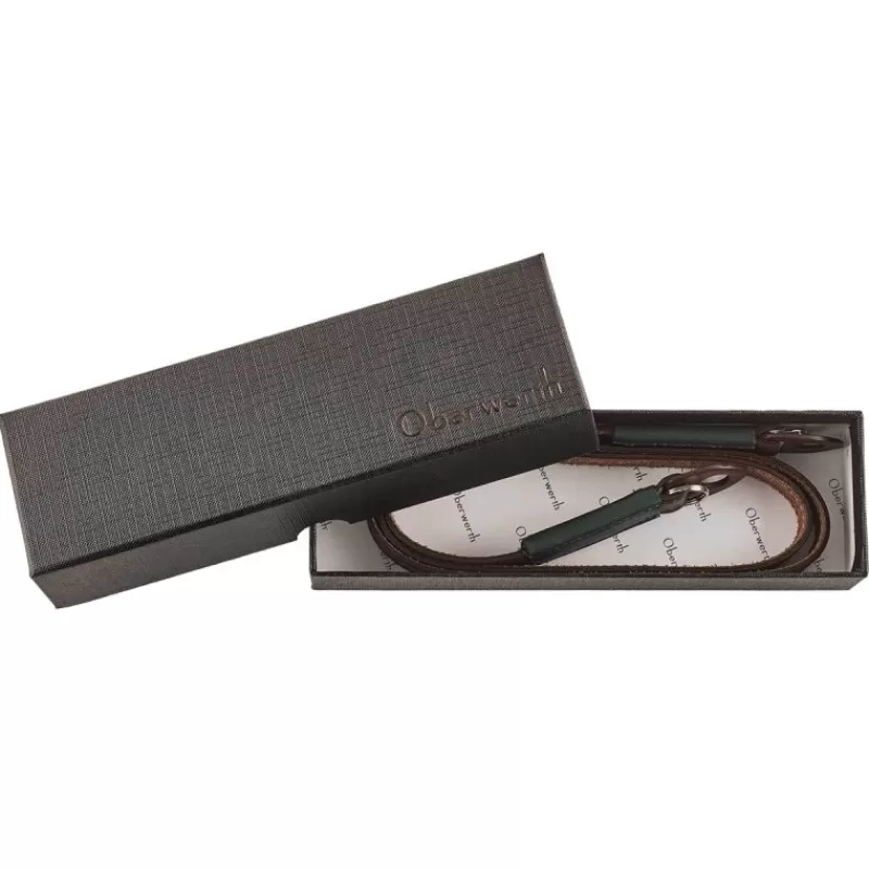 Oberwerth Accessoires | Accessoires-Courroie Colorado M Dark Brown - Cuir Tanné Végétal - 130 cm
