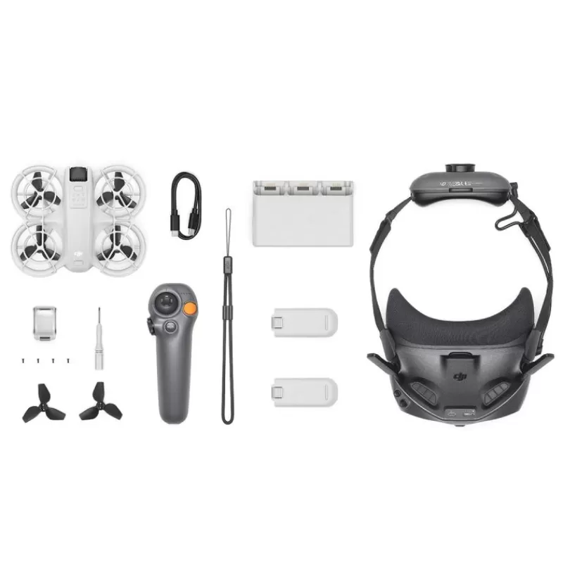DJI Drones Avec Caméra-Neo Motion Fly More Combo - Expérience de vol FPV immersive et contrôles intuitifs