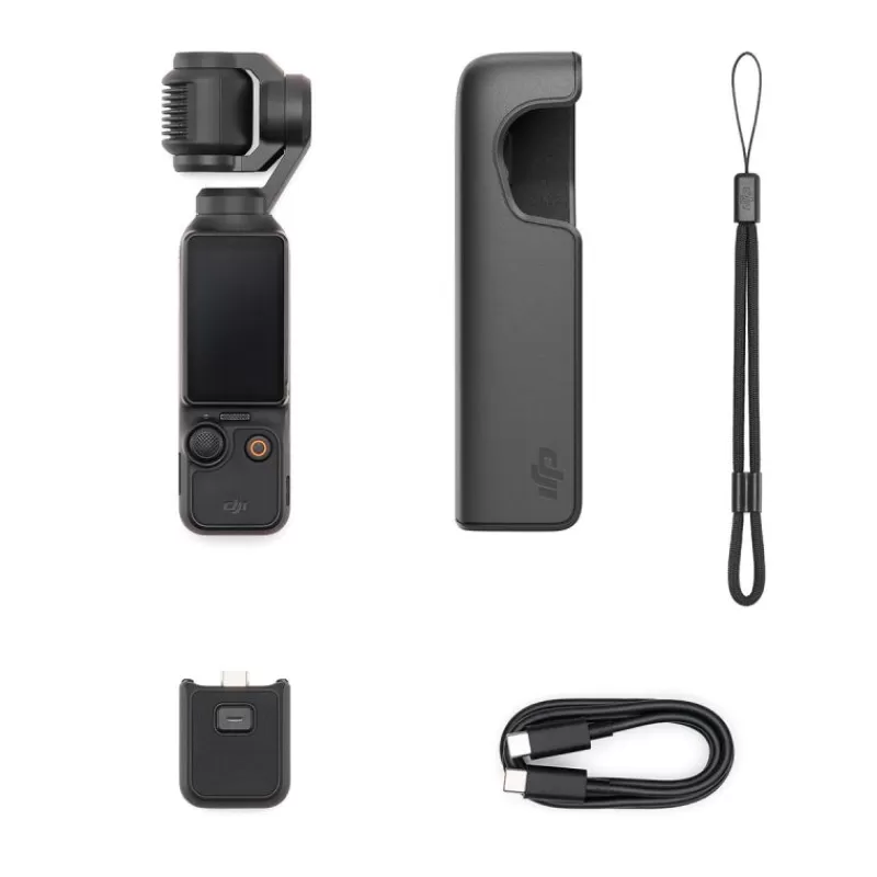 DJI Caméras Compactes Sportives-Osmo Pocket 3 - Caméra compacte 4K/120 ips avec stabilisation à 3 axes
