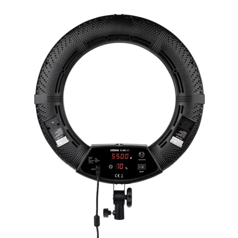 Dorr Eclairages`1Lumières Continue-SL480 RING LED + PIED