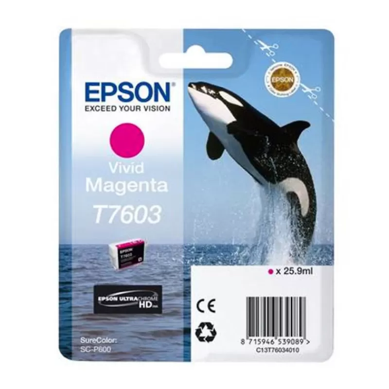 Epson Cartouches D'Encre-ENCRE T7603 ORQUE MAGENTA PR P600