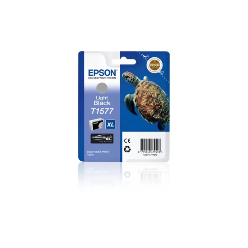 Epson Cartouches D'Encre-ENCRE T1577 TORTUE GRIS POUR R3000