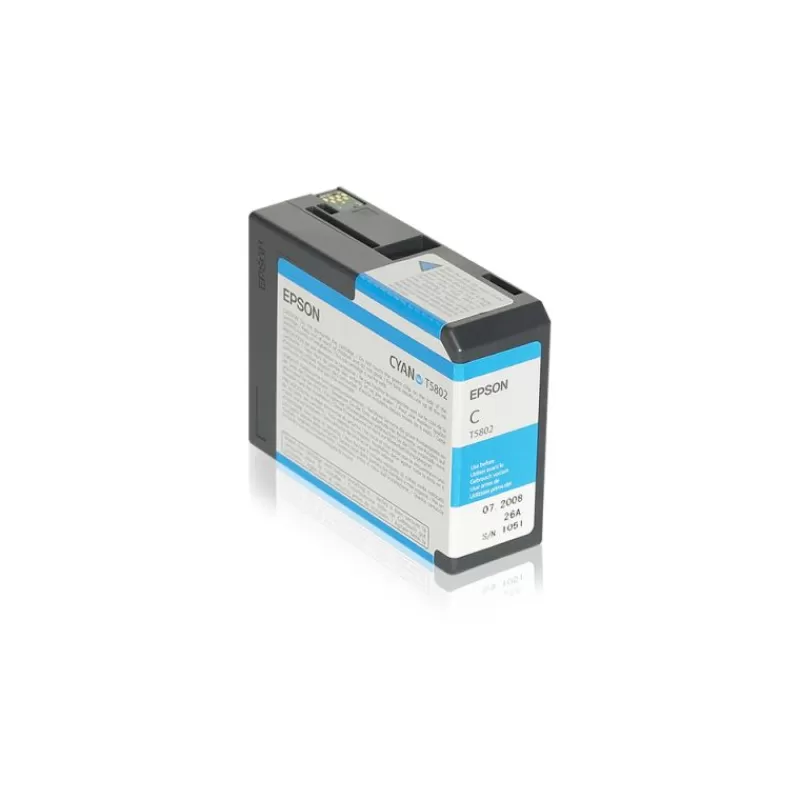 Epson Cartouches D'Encre-T5802 ENCRE CYAN PHOTO POUR 3800/3880 80ml