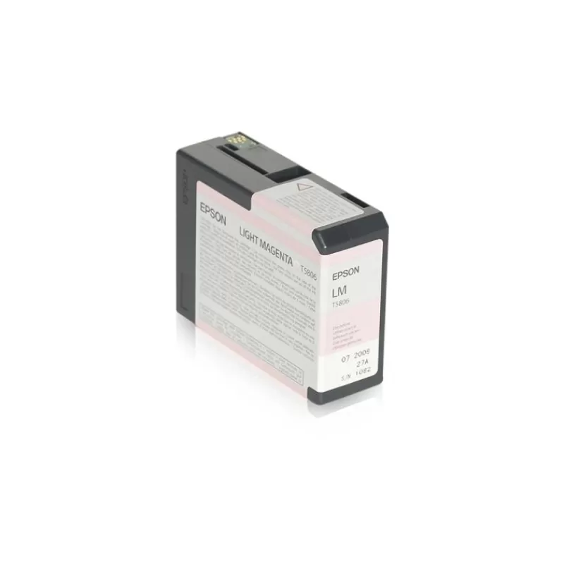 Epson Cartouches D'Encre-T5806 ENCRE MAGENTA CLAIR POUR 3800 80ml