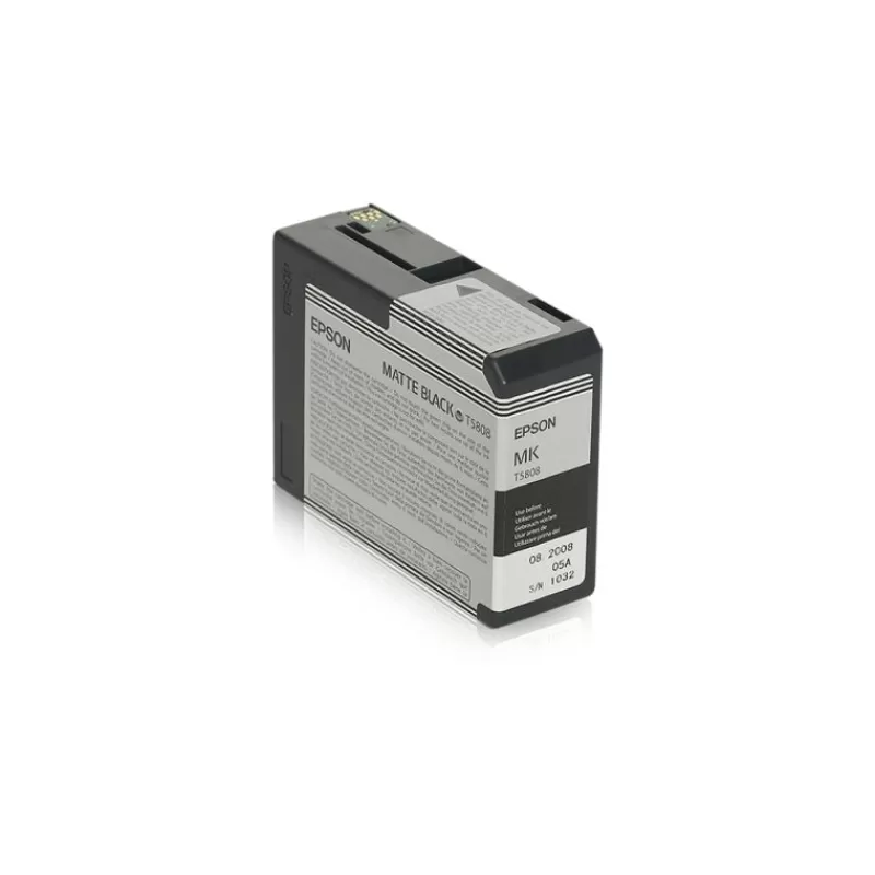 Epson Cartouches D'Encre-T5808 ENCRE NOIR MAT POUR 3800/3880 80ml