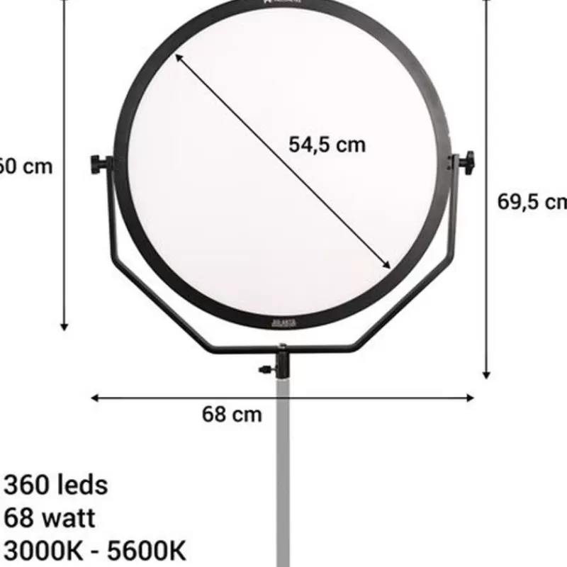 Falcon Eyes Eclairages`1Lumières Continue-Bi-Colour LED Lamp Sophiez SO-68TD