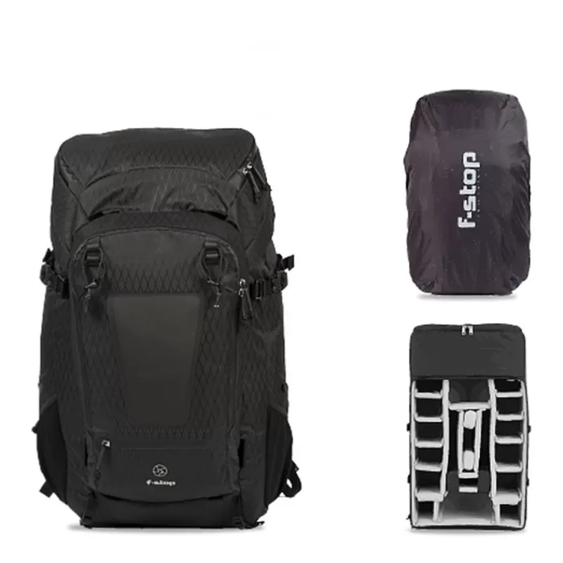 F-STOP Sacs À Dos Photo-DuraDiamond Shinn Bundle - Sac à Dos Photo 80L Résistant Anthracite