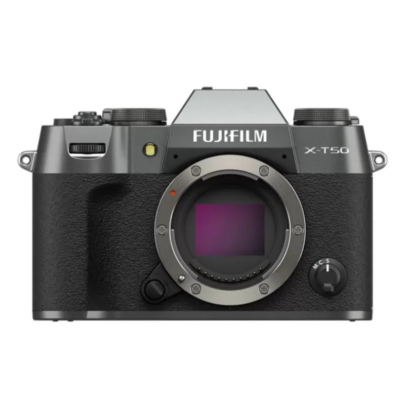 Fujifilm Appareils Photo Hybrides-FUJI X-T50 CHARCOAL : Appareil Photo Hybride 40,2 MP avec Vidéo 6,2K et Simulations de Film