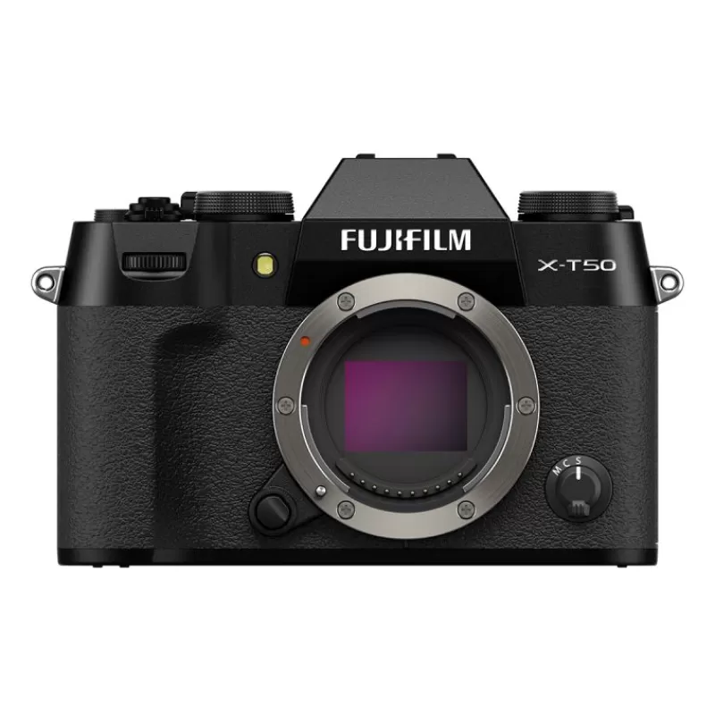Fujifilm Appareils Photo Hybrides-FUJI X-T50 NOIR : Appareil Photo Hybride 40,2 MP avec Vidéo 6,2K et Simulations de Film