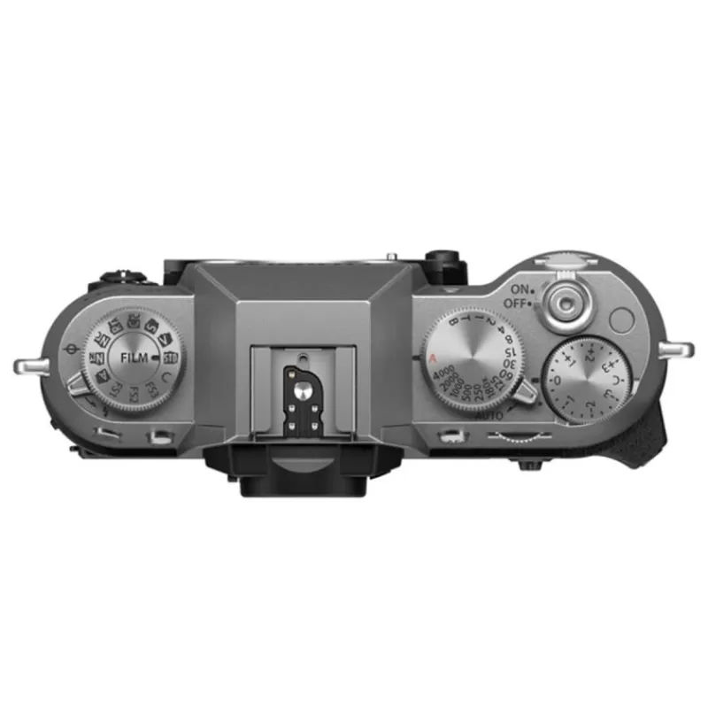 Fujifilm Appareils Photo Hybrides-FUJI X-T50 SILVER + XC 15-45mm : Appareil Photo Hybride 40,2 MP avec Vidéo 6,2K et Simulations de Film