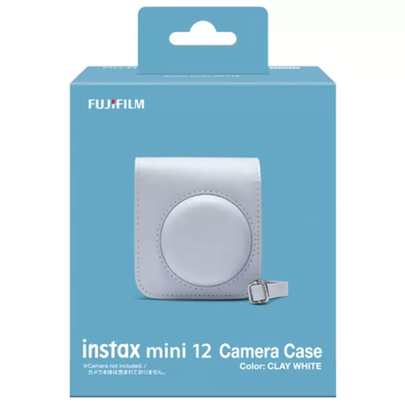 Fujifilm Etuis Compact-HOUSSE INSTAX MINI 12 CLAY-WHITE