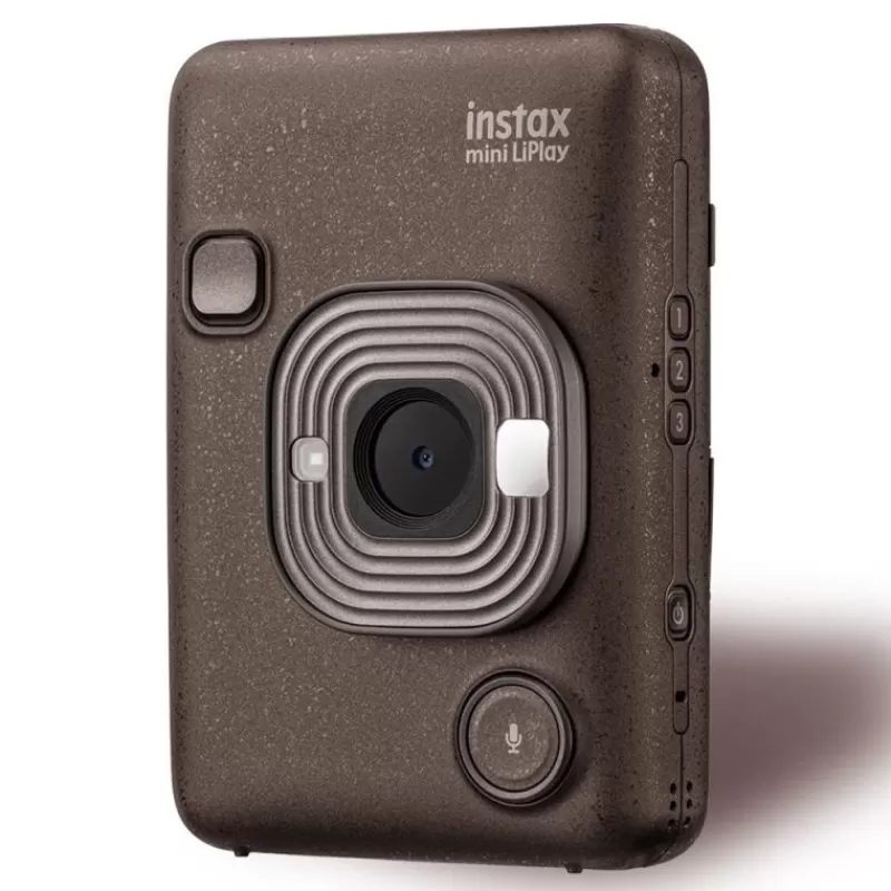 Fujifilm Appareils Photo Instantanés-Instax Mini LiPlay Bronze Profond - Appareil photo hybride instantané