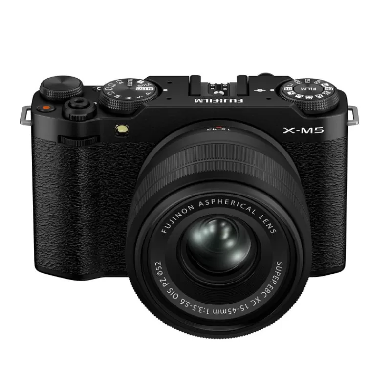Fujifilm Appareils Photo Hybrides-X-M5 noir + XC15-45mm