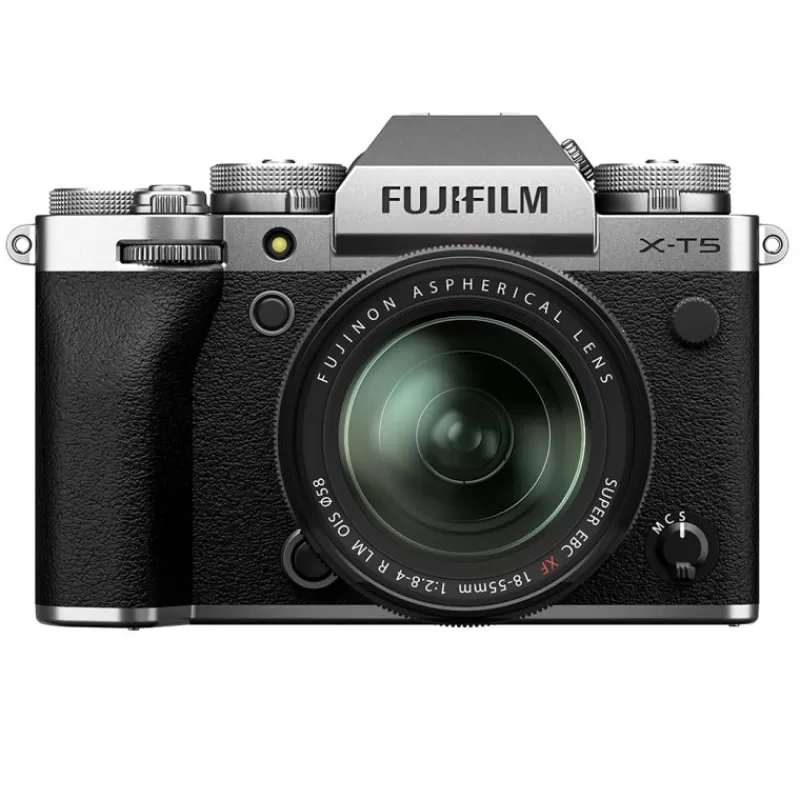 Fujifilm Appareils Photo Hybrides-X-T5 +XF 18-55Silver