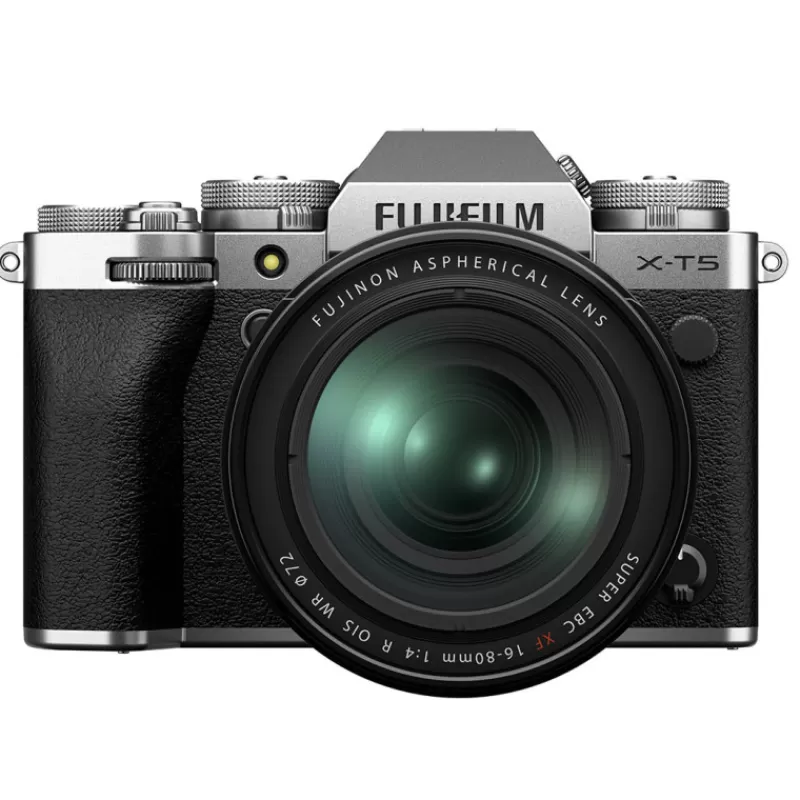 Fujifilm Appareils Photo Hybrides-X-T5 +XF 16-80Silver