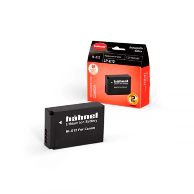 HAHNEL Alimentations & Grips | Alimentations & Grips-BATTERIE COMPAT. CANON LP-E12 ULTRA