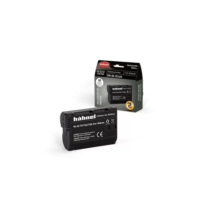 HAHNEL Alimentations & Grips | Alimentations & Grips-BATTERIE COMPAT. NIKON EN-EL15 ULTRA