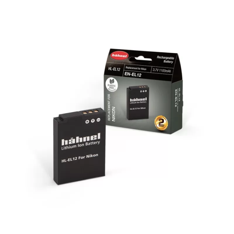 HAHNEL Alimentations & Grips | Alimentations & Grips-BATTERIE COMPAT. NIKON EN-EL12 ULTRA