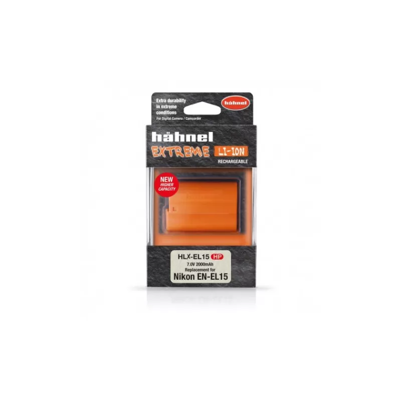 HAHNEL Alimentations & Grips | Alimentations & Grips-BATTERIE COMPAT. NIKON EN-EL15HP EXTRE