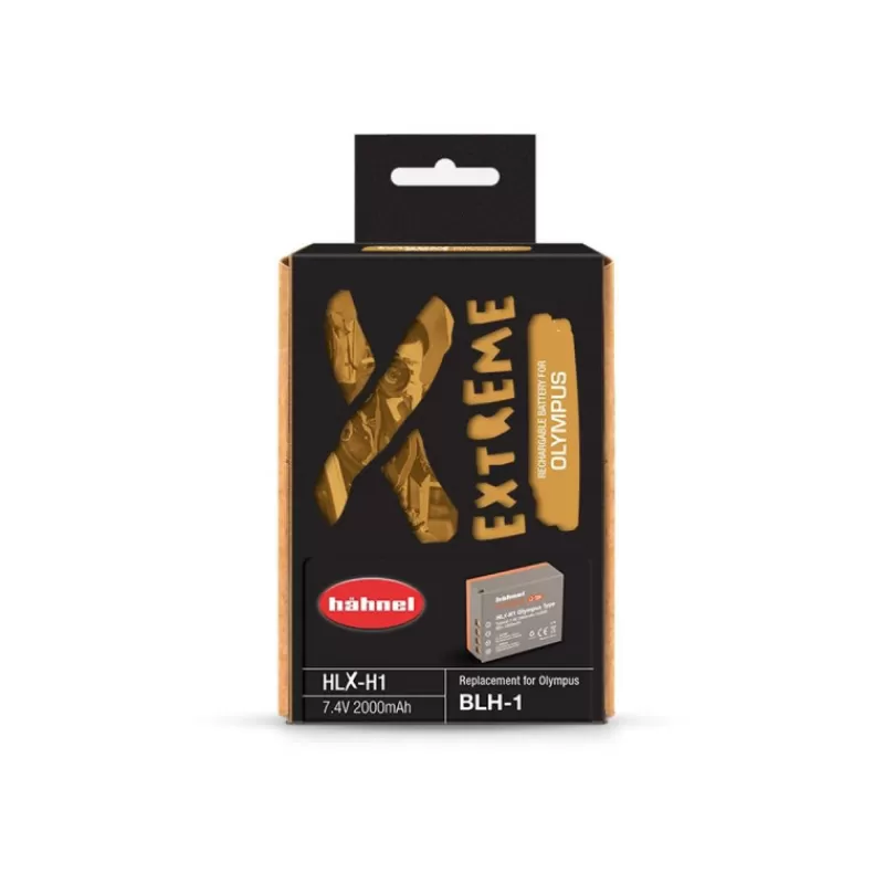 HAHNEL Alimentations & Grips | Alimentations & Grips-BATTERIE COMPAT. OLYMPUS BLH-1 EXTREME
