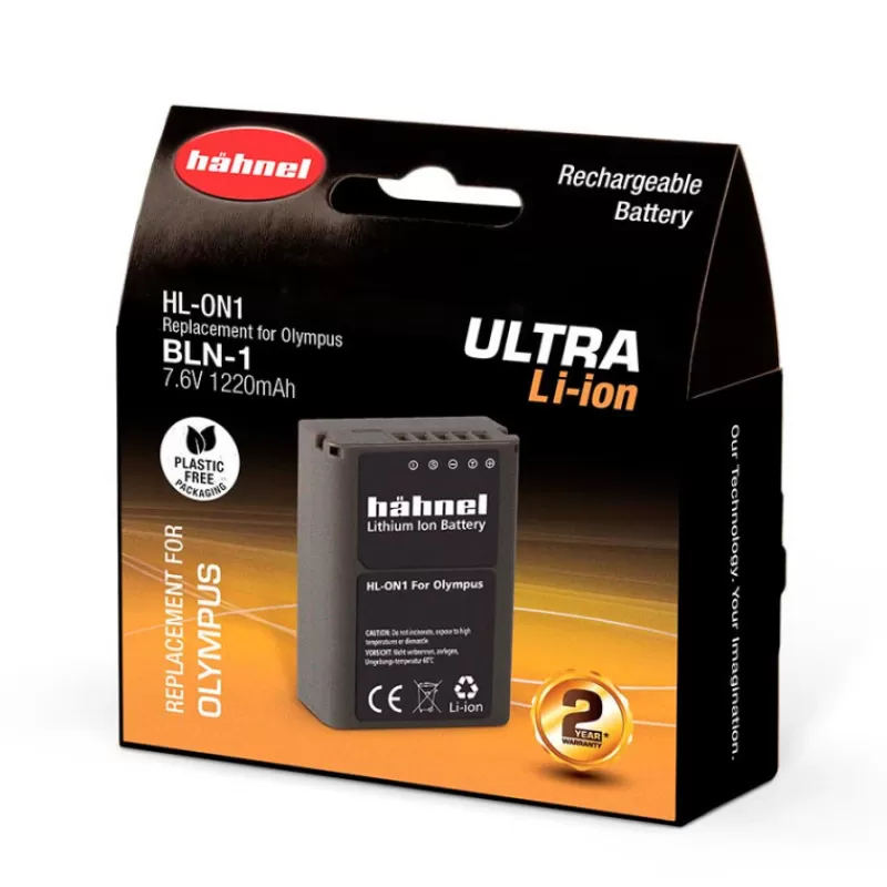 HAHNEL Alimentations & Grips | Alimentations & Grips-BATTERIE COMPAT. OLYMPUS BLN-1 ULTRA