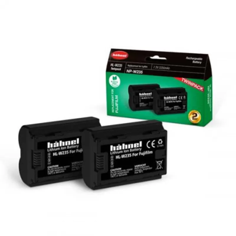 HAHNEL Alimentations & Grip·Batteries | Batteries-BATTERIE FUJI NP-W235 ULTRA TWIN