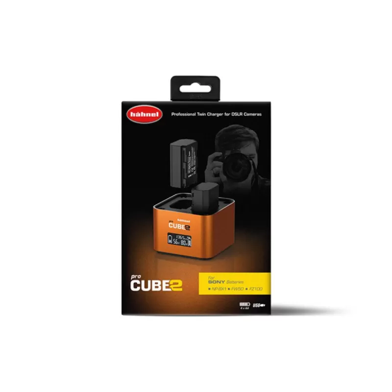 HAHNEL Alimentations & Grips | Alimentations & Grips-CHARGE PROCUBE2 BAT SONY BX1/FZ100/W50