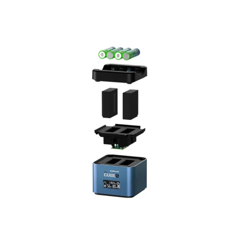 HAHNEL Alimentations & Grips | Alimentations & Grips-CHARGEUR PROCUBE2 BAT PANA 12/19/31/10