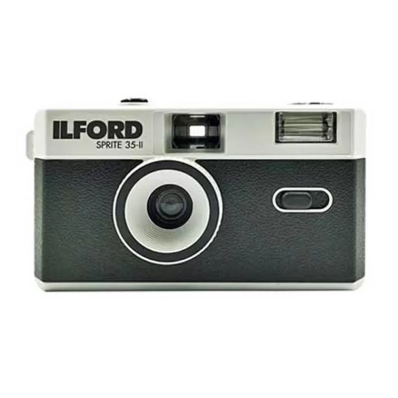 Ilford Appareils Photo Argentique-SPRITE 35 II CAMERA NOIR ET ARGENT