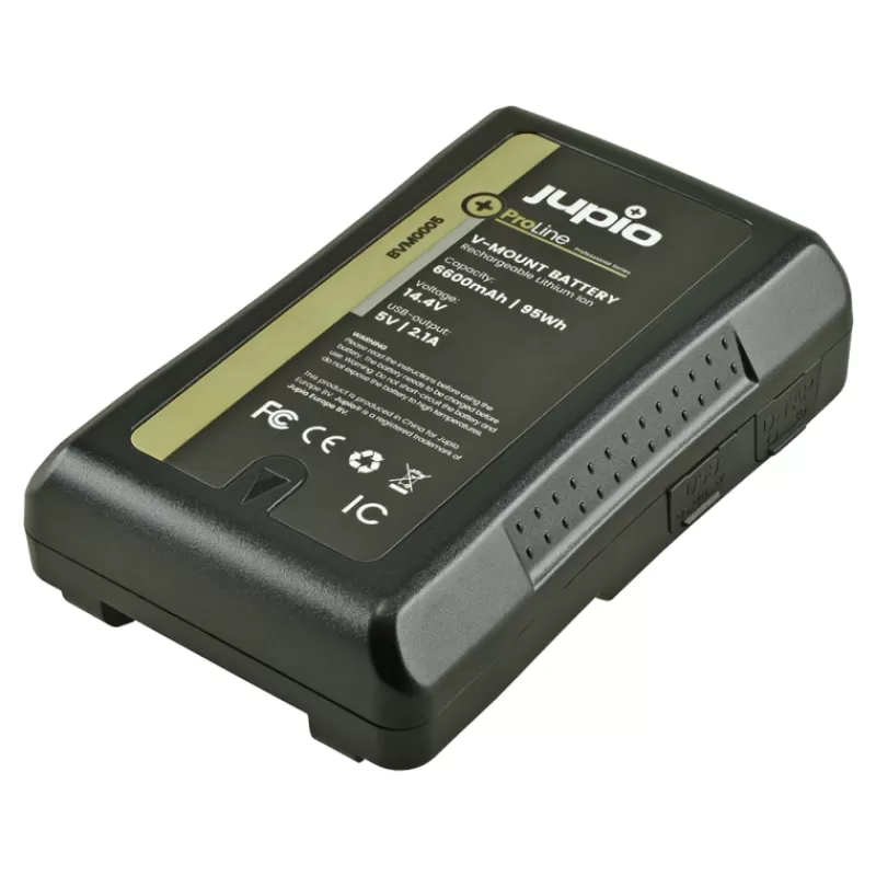 JUPIO Alimentations & Grips | Alimentations & Grips-BATTERIE *PROLINE* V-MOUNT 6600MAH