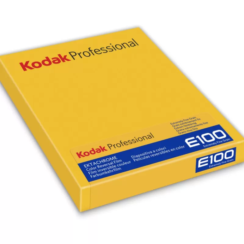 Kodak Diapositives-Ektachrome E100 4x5 10 Ex