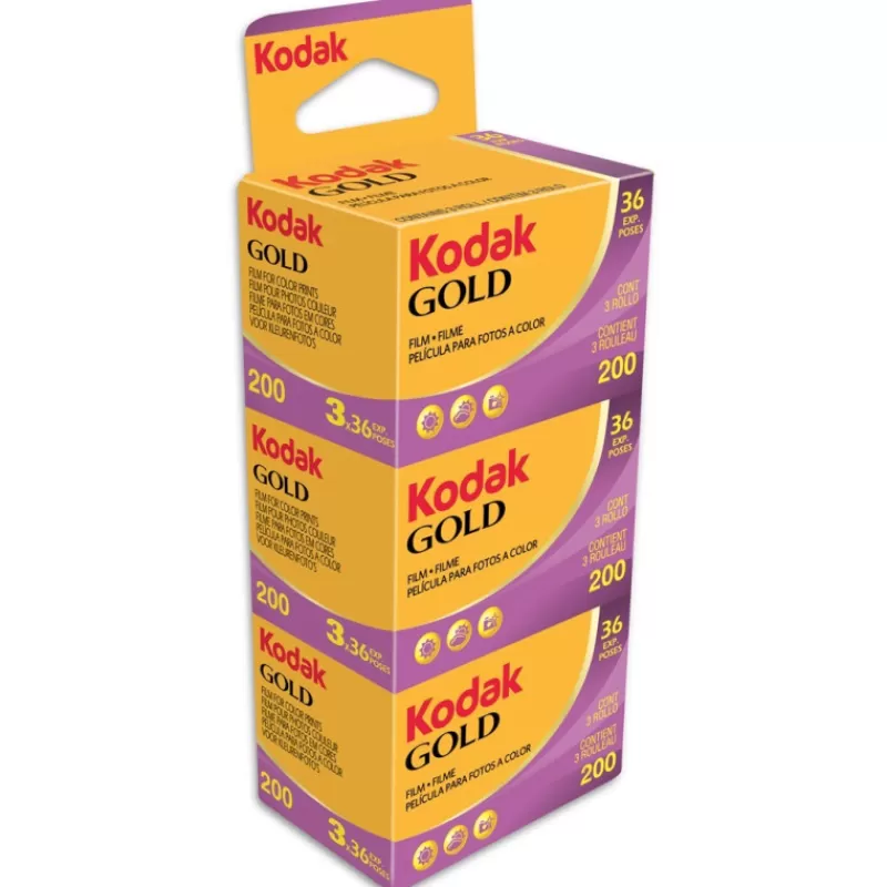 Kodak Négatifs Couleur-GOLD 200 36P X3 - Panajou
