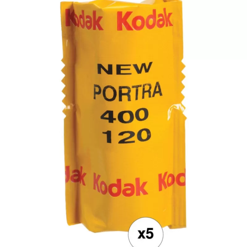 Kodak Négatifs Couleur-PORTRA 400 120 - PACK DE 5 - Panajou