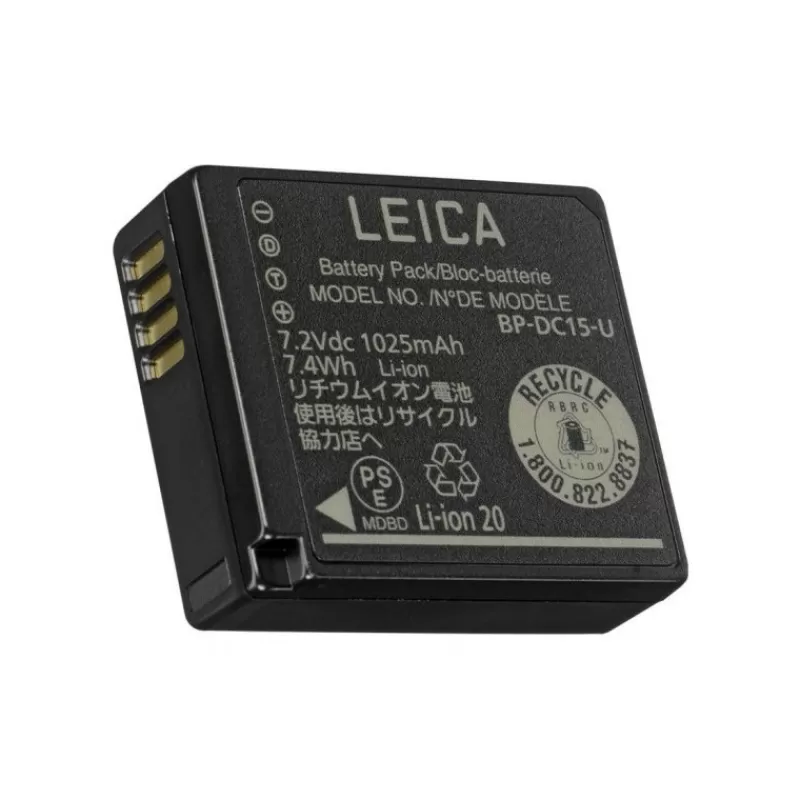 Leica Alimentations & Grips | Alimentations & Grips-BATTERIE BP-DC15 "E" POUR D-LUX - Panajou