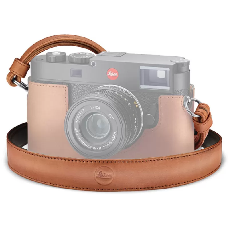 Leica Accessoires | Accessoires-COURROIE COGNAC M11 24036Q/DLUX/CL/M