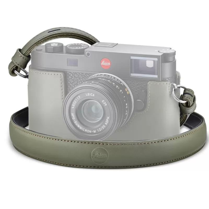 Leica Accessoires | Accessoires-COURROIE VERT OLIVE M11 24037Q/DLU/CL