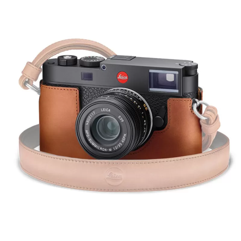 Leica Etuis Compact-PROTECTEUR DEMI ETUI COGNAC M11 24033