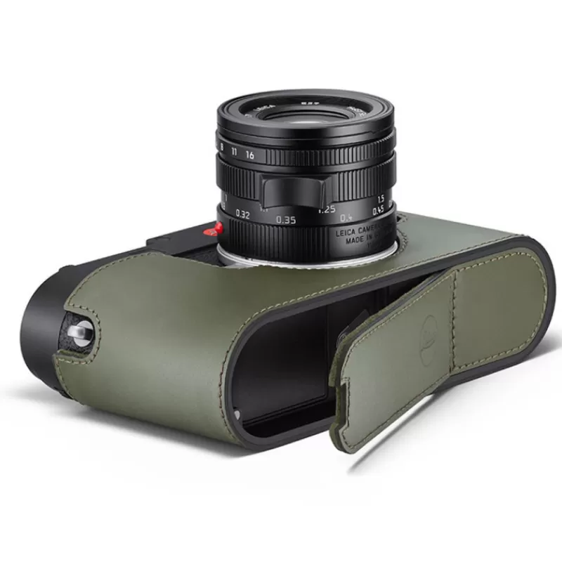 Leica Etuis Compact-PROTECTEUR DEMI ETUI VERT OLI M11 24034