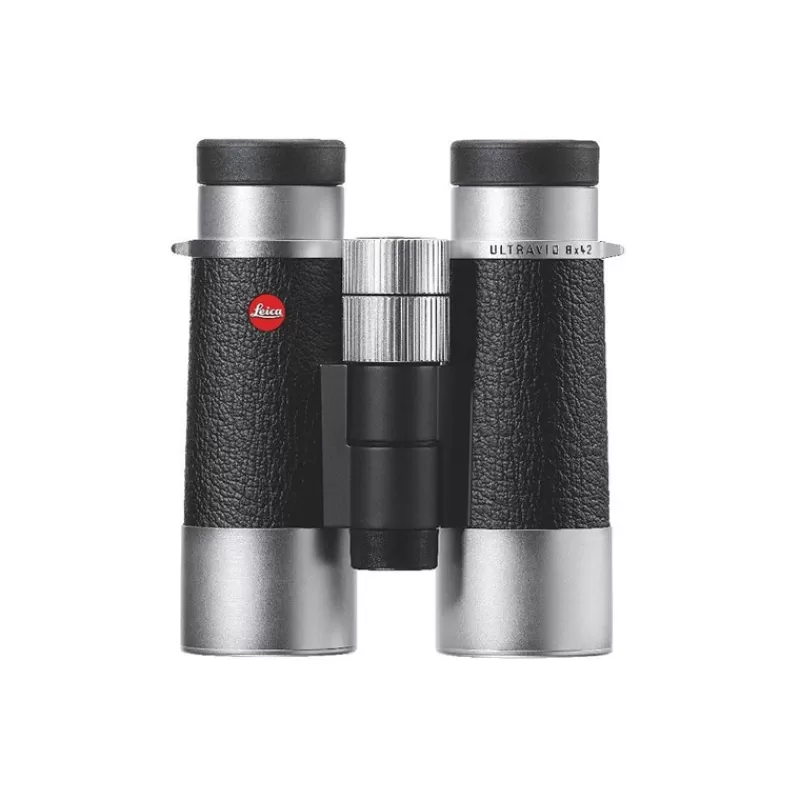 Leica Jumelles-SILVERLINE 8X42 (Argent et Noir) - Panajou