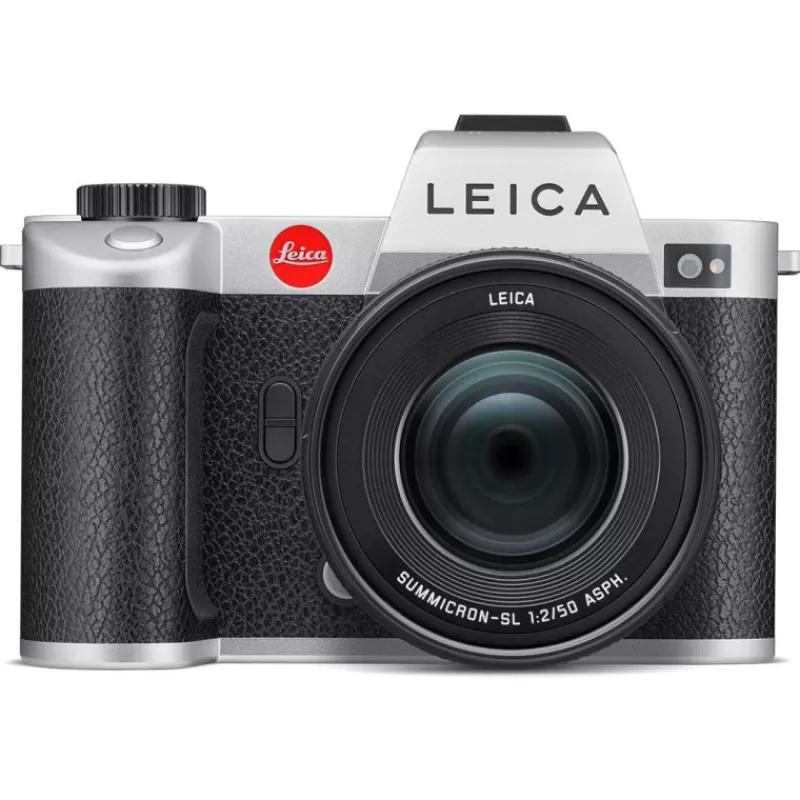 Leica Appareils Photo Hybrides-SL2 argent + SUMMICRON-SL 1:2/50 ASPH